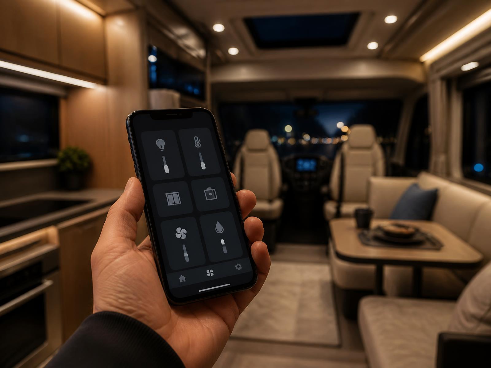 Ovládací panel LAIKA Control a mobilní aplikace